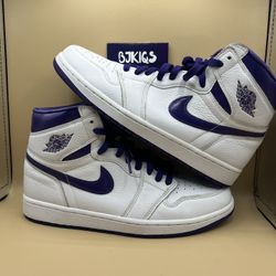 Jordan 1 Court Purple 