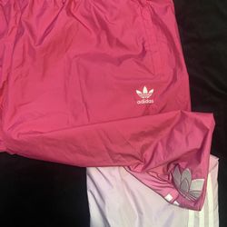 Adidas Trefoil Sweatpants Pink GN3586 Mens XXL New/Nuevo