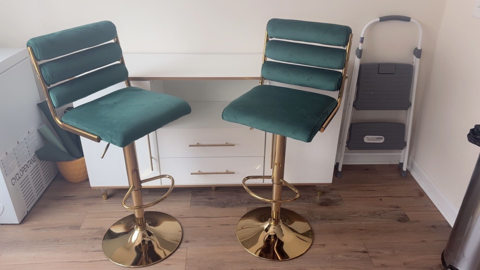 Emerald Green Bar Stools