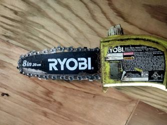 Ryobi Sierra de Pértiga 8" Pole Saw Pruner Trimmer Corded Electric Gardening