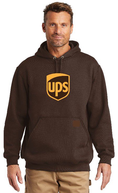UPS Pullover Hooded Sweatshirts ~ Large & XLarge