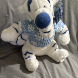 Disney store white and blue tiger Limited, edition Disney store exclusive