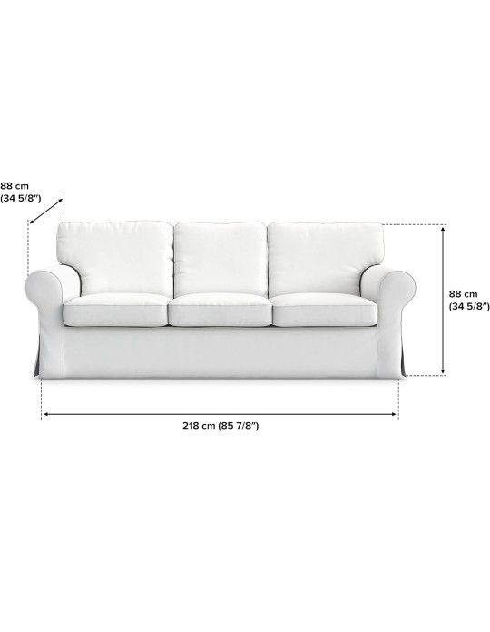 102Ektorp Couch Cover Replacement for IKEA Ektorp Seat Sofa