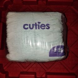 Cuties Diapers Size 7 25 Count