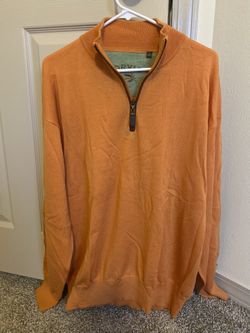 Mens XXL 1/2 Zipper Orvis Sweater
