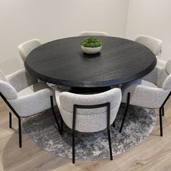 Dining Table & Chairs- Full Set 