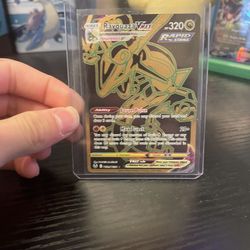 Golden Rayquaza V max 