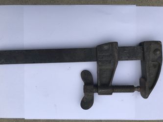 Old adjustable clamp