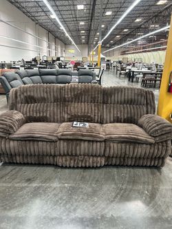 Brand New Super Plush Comfy Corduroy Reclining Sofa And Loveseat