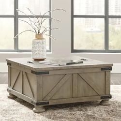 Farmhouse Square Coffee Table