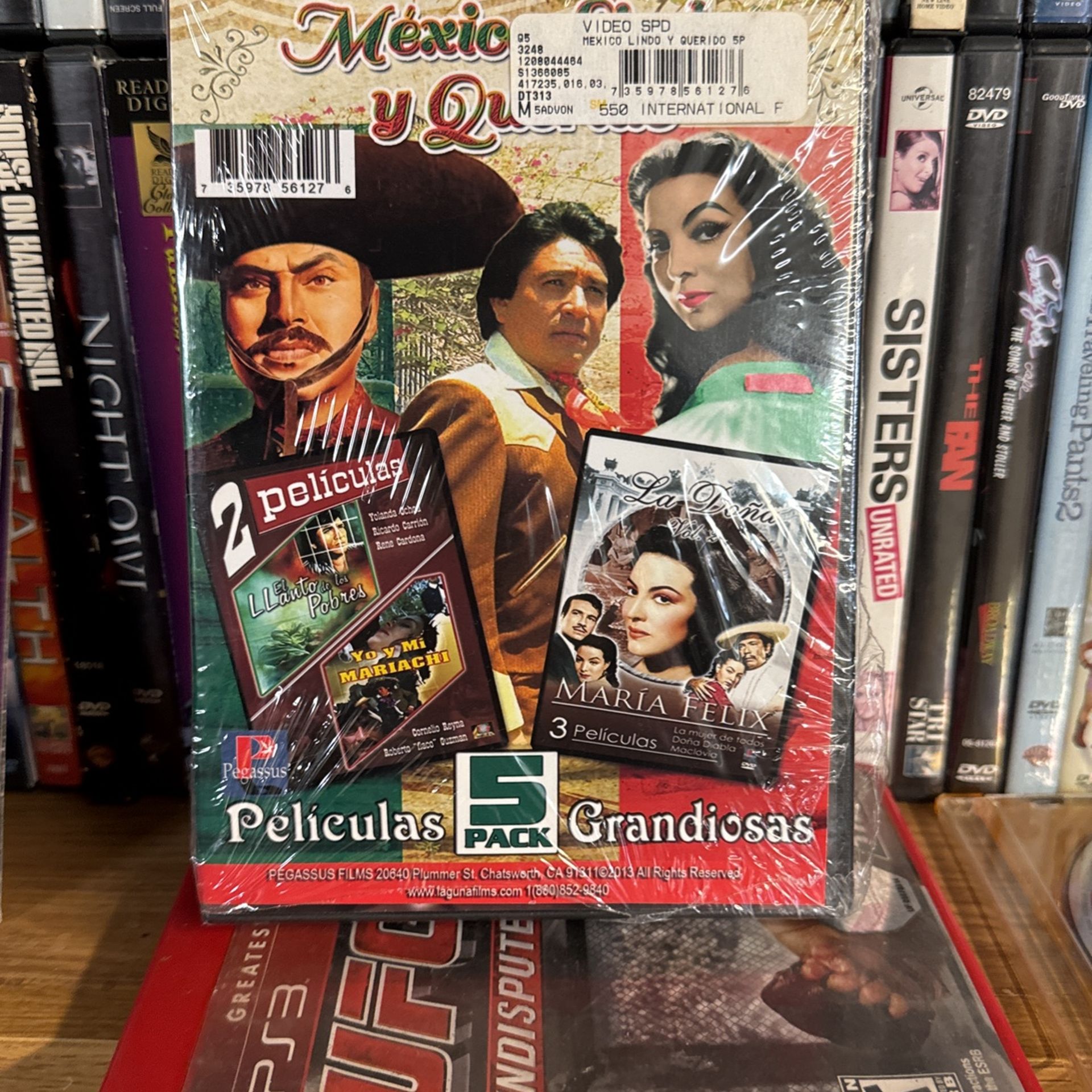 Mexico Lindo Y Querido 5 Pack movies/películas