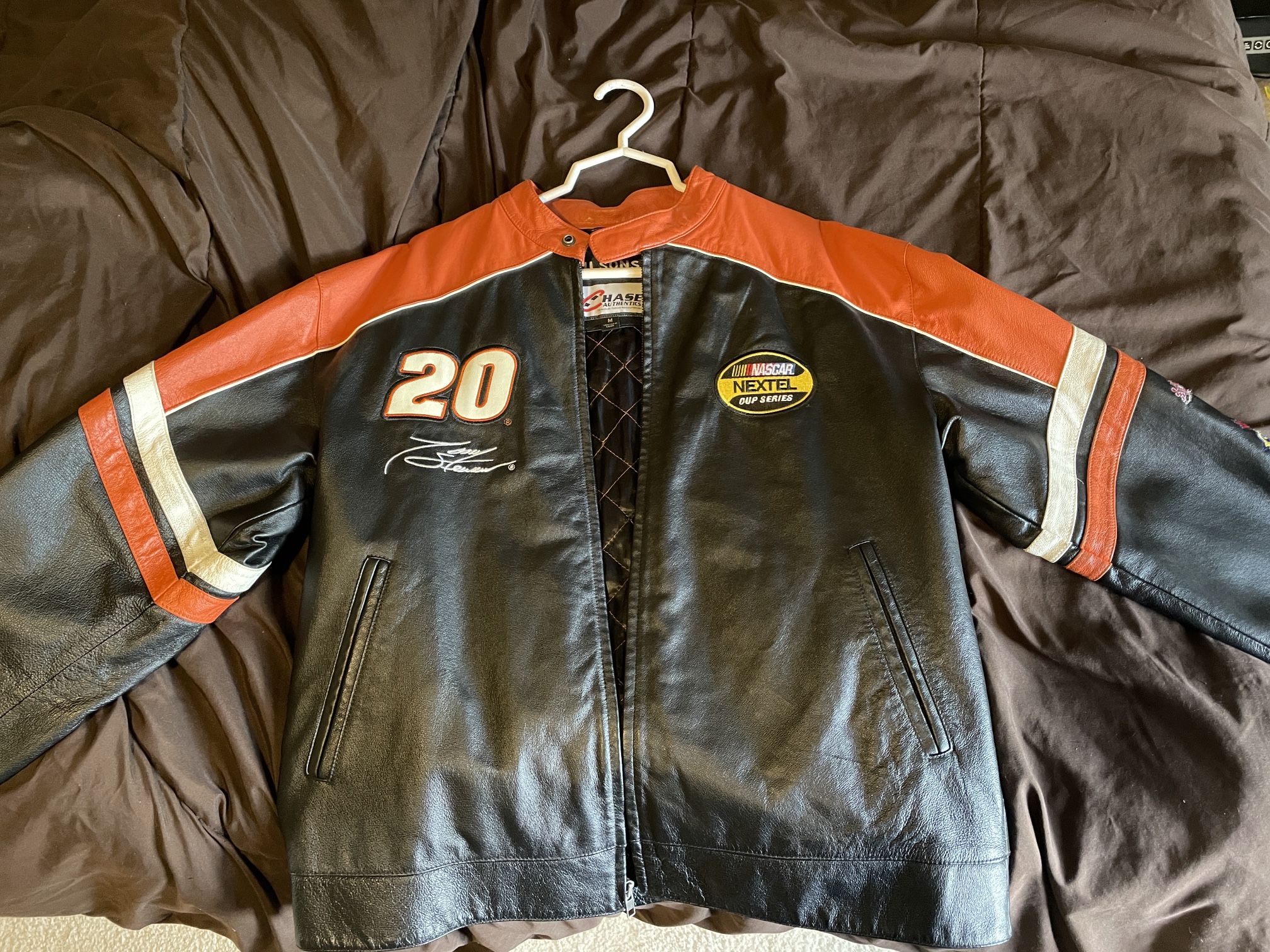 Tony Stewart Leather Jacket