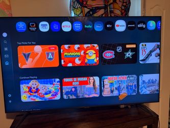 65” Samsung Smart TV Large Flat Screen
