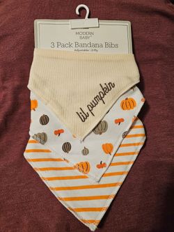 New 3pack bandana bibs