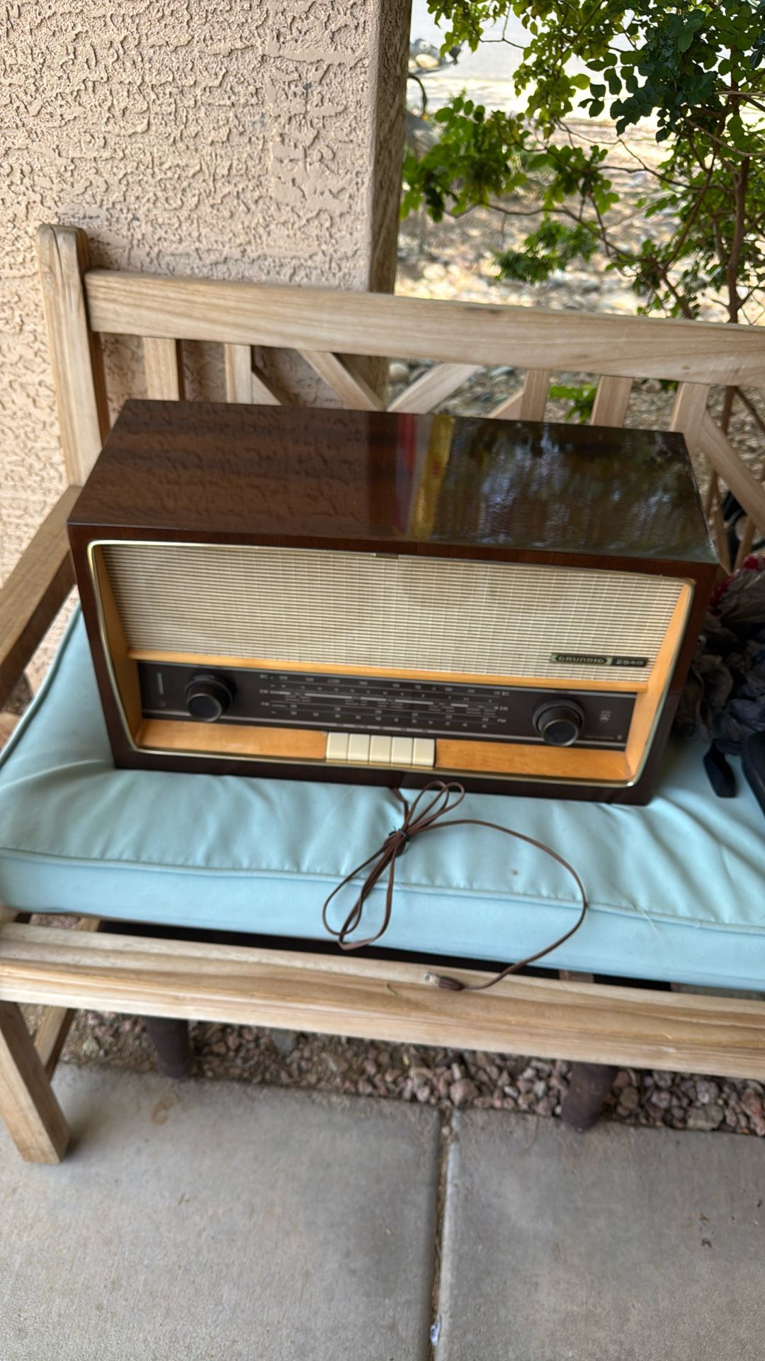 Antique German Radio Grundig