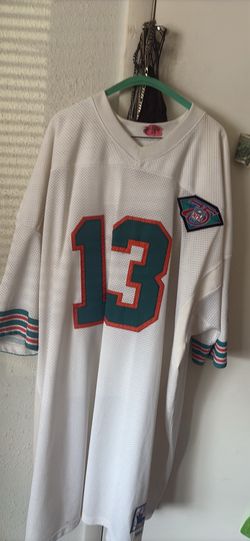 Dan Marino and Eric, Dickerson, Mitchell and Ness football jerseys