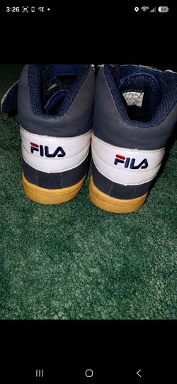 Fila blue sneakers size 10.5