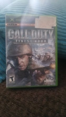 Call of Duty Finest Hour Xbox Game