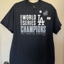 2024 LA dodgers World Series championship Graphic tee Size L