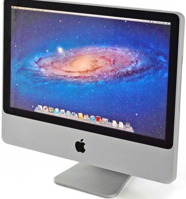 Apple iMac A1224 Core 2 Duo All in One Desktop Computer WiFi DVDRW Webcam HDMI 20.5 inches Screen Size 100% Tested Working 30 Days Warranty