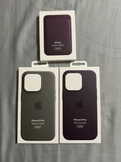 APPLE SILICONE CASES AND WALLET