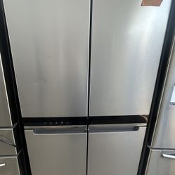 Whirpool Beautiful Stainless Steel 4 Doors Refrigerator 
