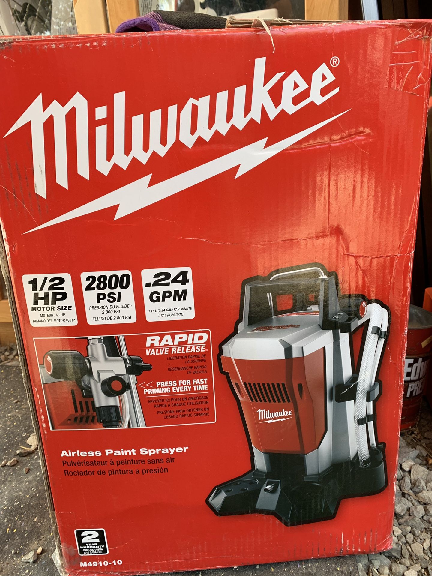 Milwaukee airless paint sprayer for Sale in La Center, WA OfferUp