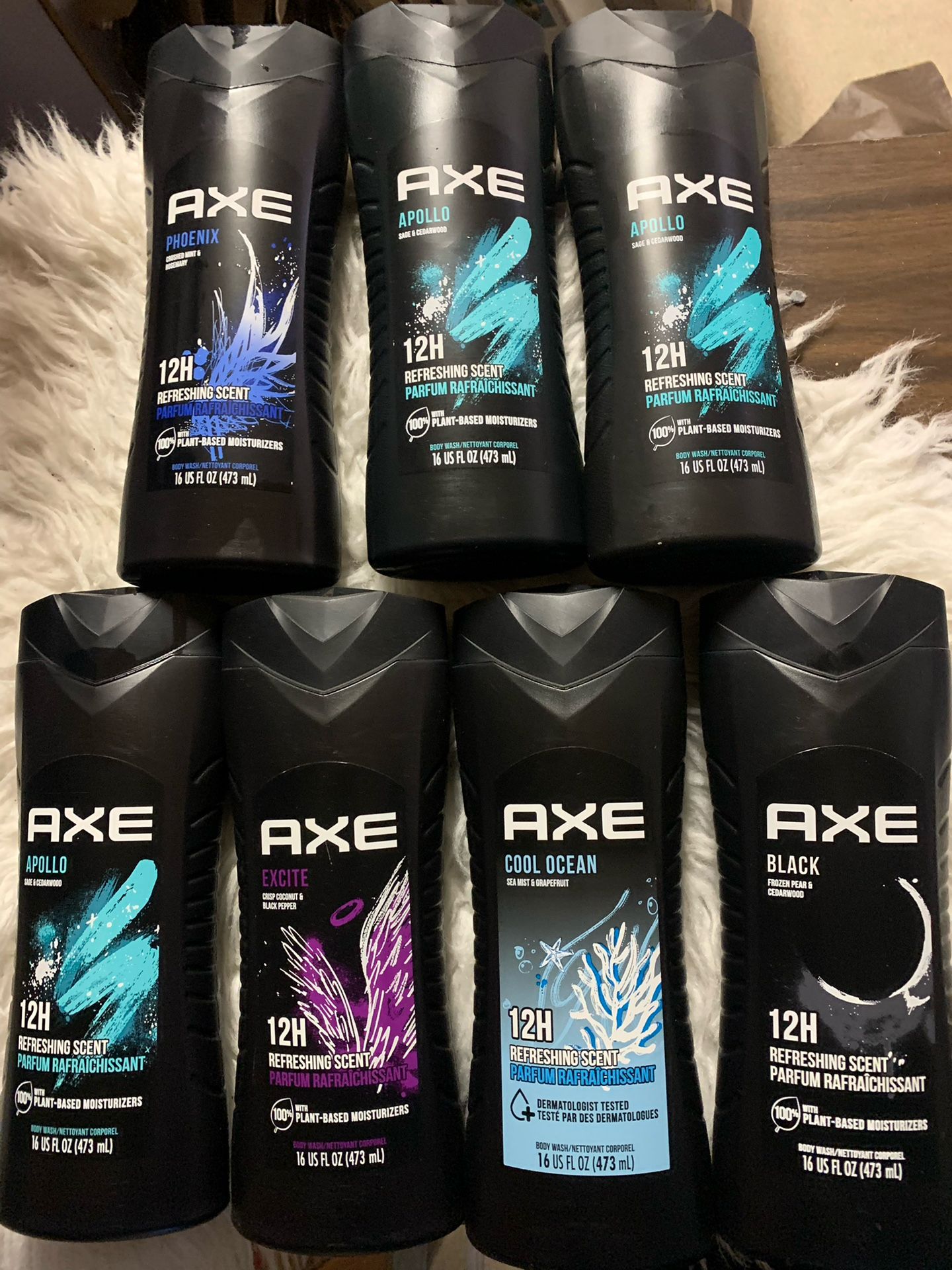 7/$20 Axe Body Wash