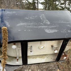 Black Ceramic Bathtub 