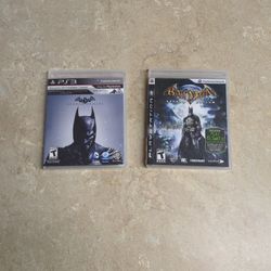 PS3 Batman Games 