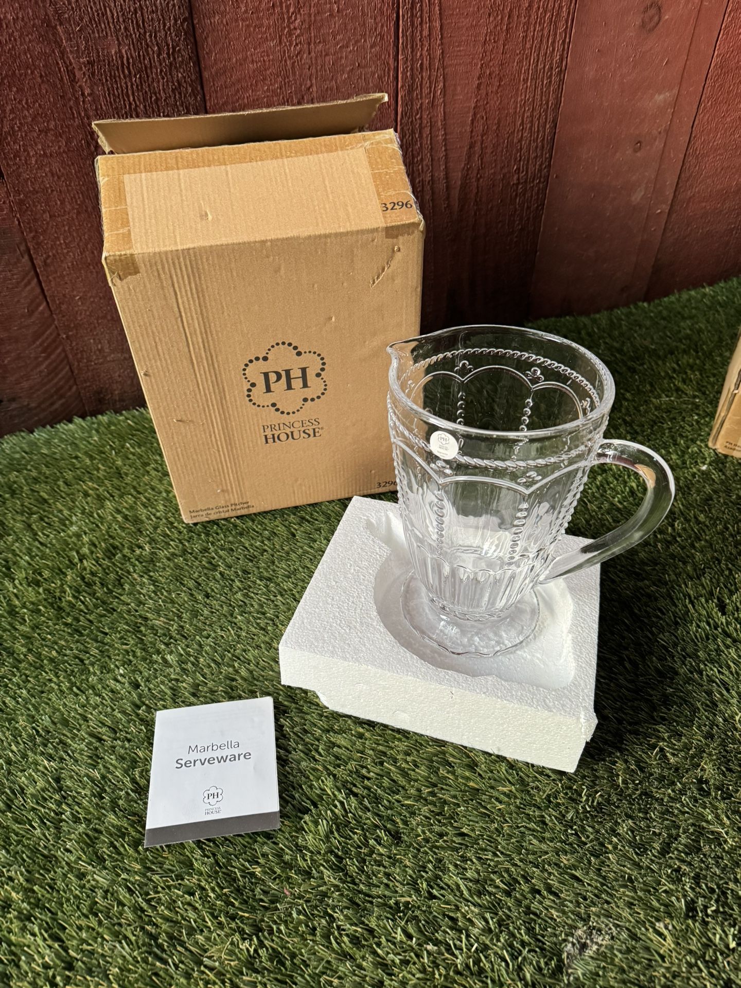 Princess house jarra de Cristal Marbella