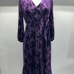 Calvin Klein Purple Dress Size 8