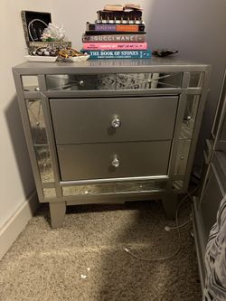 Wayfair Chrome Nightstand