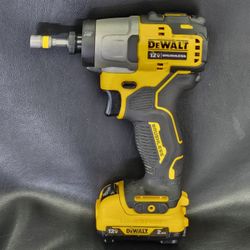 Dewalt  DCF801 12V Max 1/4" Hex Brushless Impact Driver with Battery