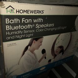 Light Changing Bluetooth Bathroom Light
