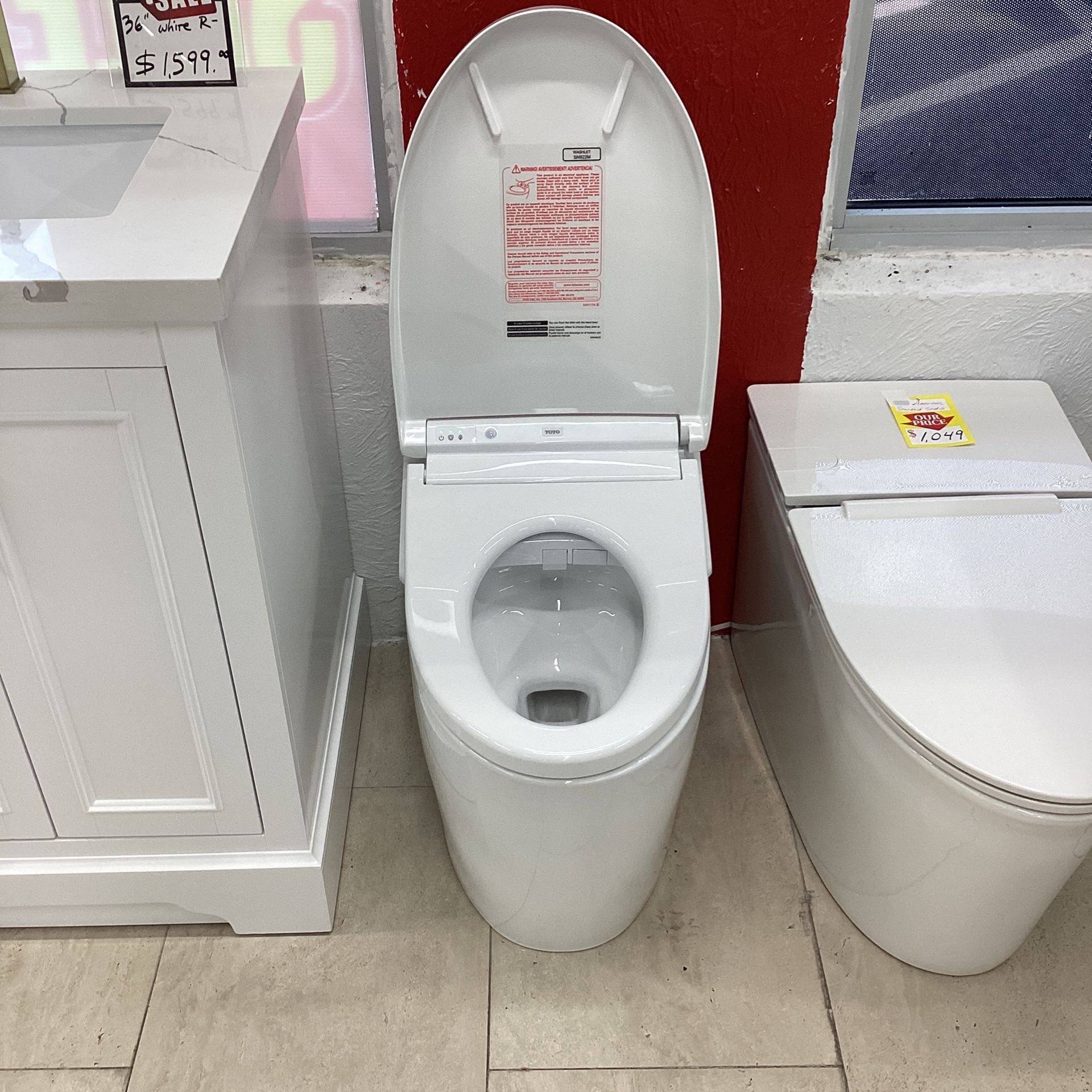ToTo G450 Smart Toilet Available Today On Sale Fully Automatic Tons Of Features Fully Skirted Standard Installation