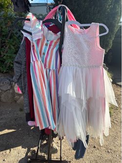 Girls clothes 7/8 10/12 lots of dresses and sweaters