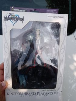 Final fantasy sephiroth kingdom hearts figure