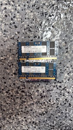 Elpida 4GB Kit (2x2GB) PC2-6400 RAM, DDR2 800MHz SODIMM
