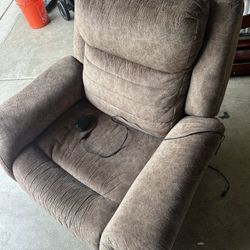 Brown Electric Recliner 