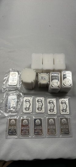 1 oz silver bars