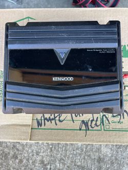 Kenwood 500W 2 Channels Dual Performance Standard Series Stereo Power Car Amplifier with Gravity Magnet Phone Holder Bundle