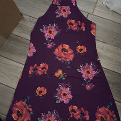 Small & Medium Size Purple Dress 