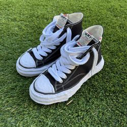 Used Maison Mihara Yasuhiro Peterson 23 Black Shoes Sneakers Size 41 8
