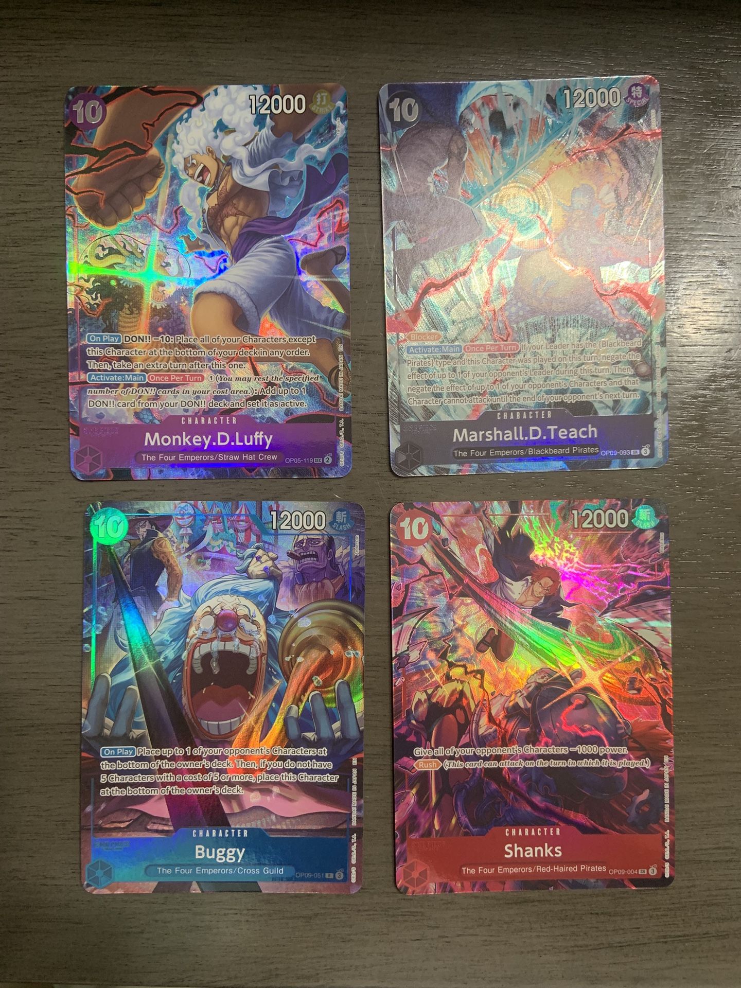 One Piece Card Lot