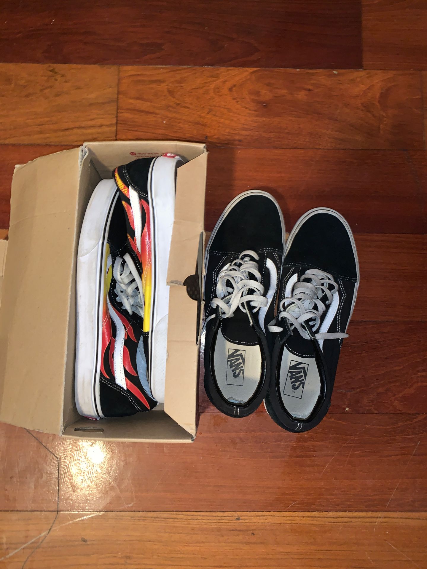 2 Vans for the price of 1(Size12)