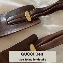 Woman’s Gucci Belt