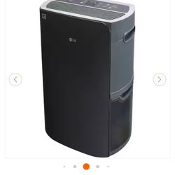 Lg  PuriCare 50-Pint Dehumidifier with Clear Bucket with Handle