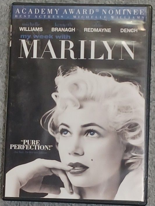Marilyn DVD MOVIE Star Clean Disc Academy Award Williams Dench