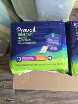 Prevail underwear   and under pads